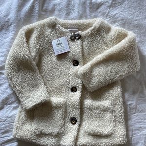 Hanna Andersson Girls Sherpa Coat